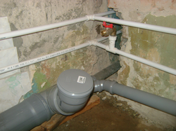 Bathroom sewer photo