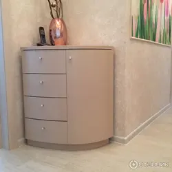 Угловая тумбочка прихожая фото