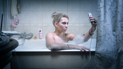 Hamam fotosunda gizli kamera