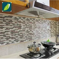 Self-Adhesive Panel For Kitchen Apron Photo