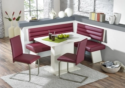 Kitchen Interior With Corner Table