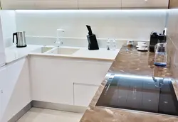 Countertop санги акрилӣ барои акс ошхона