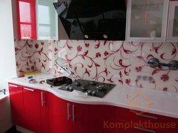 Дизайн Фартука Для Красной Кухни