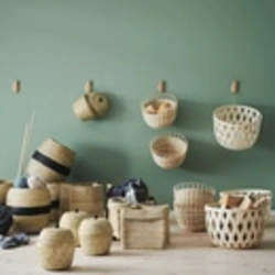 Basket In The Kitchen In The Interior