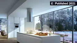 Dudbo'ron dizayni bilan jihozlangan oshxonalar