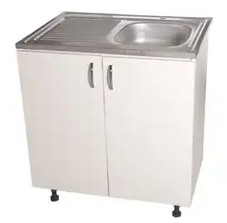 Sink with cabinet for kitchen inexpensive photo