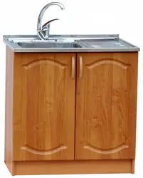 Sink with cabinet for kitchen inexpensive photo