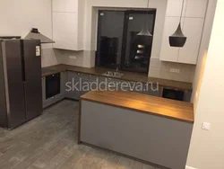Столешница для кухни дуб ниагара фото