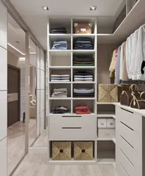 Dressing room 3 sq m interior photo