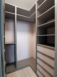 Dressing room 3 sq m interior photo