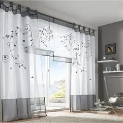 Modern tulle for bedroom photo