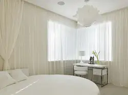 Modern tulle for bedroom photo