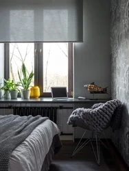 Window sill in bedroom design