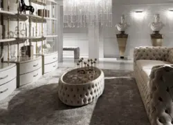 Banquette in the living room interior