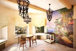 Italy wallpaper for kitchen photo