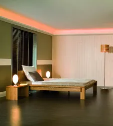 Plinths for the ceiling in the bedroom photo
