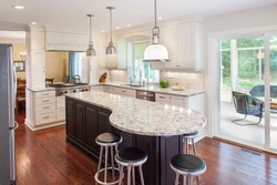 Bar Counter In The Kitchen Island Design