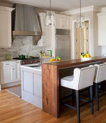 Bar Counter In The Kitchen Island Design