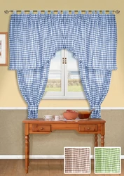 Country Style Kitchen Curtains Photo