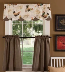 Country Style Kitchen Curtains Photo