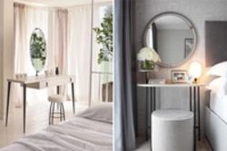 Small bedroom with dressing table photo