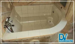 Ванна Из Кирпича И Плитки Своими Руками Фото