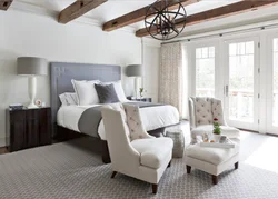 Photo Of A Chair And Table In The Bedroom