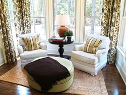 Photo of a chair and table in the bedroom