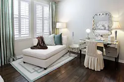 Photo Of A Chair And Table In The Bedroom