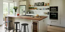 Kitchen design with island dimensions