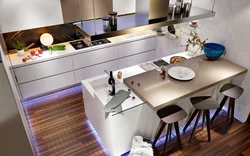 Kitchen design with island dimensions