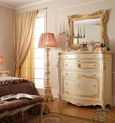 Сурати сандуқҳои ҷевонҳо барои хобгоҳи классикӣ