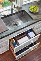 Kitchens with drawers photos