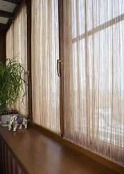 Loggia Üçün Pərdələr 6 Fotoşəkil