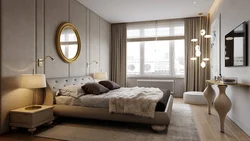 Consoles in the bedroom interior