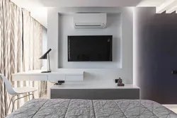 Consoles in the bedroom interior