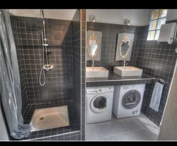 Hammom Dizayni Yonida Lavabo
