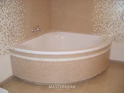 Угловые экраны для ванной фото