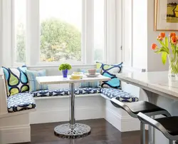Kitchen Interior Sofa By The Window