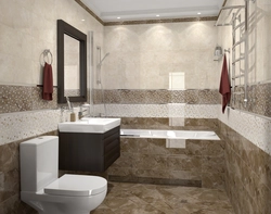 Flanders tiles in the bathroom interior