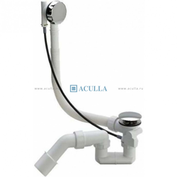 Bathroom siphon with overflow photo