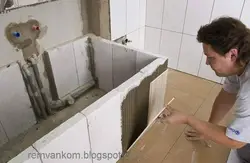 Ванна Из Плитки Своими Руками Фото