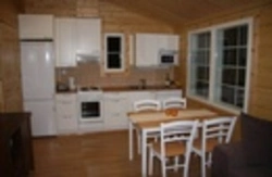 Frame house kitchen design