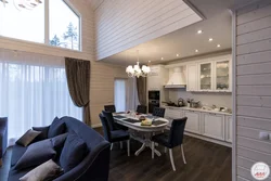 Frame house kitchen design