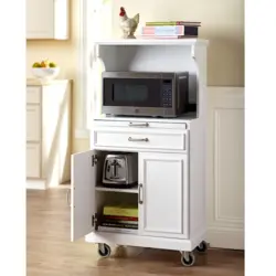 Microwave cabinets for the kitchen photo
