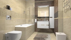 Dune tiles in the bathroom interior
