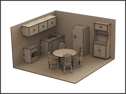 Kitchen layout 5th grade technology photo