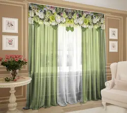 Inexpensive Ready-Made Curtains For The Living Room Photo