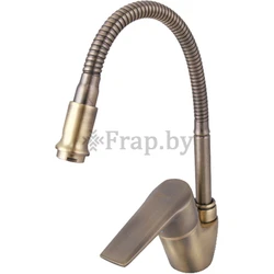 Kitchen faucet with flexible spout photo
