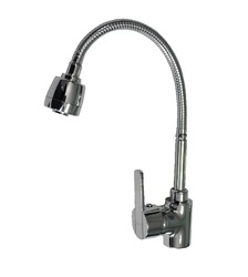 Kitchen faucet with flexible spout photo